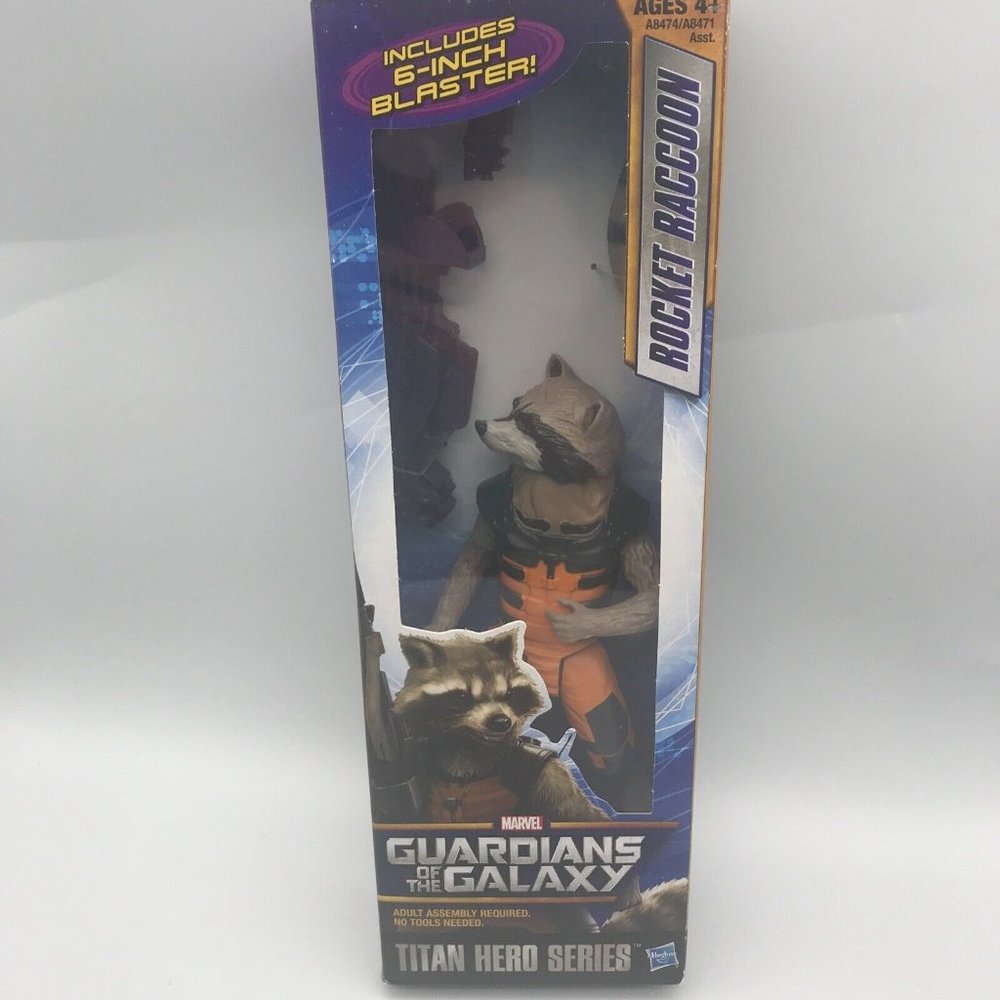 Marvel Guardians of Galaxy Rocket Raccoon Titan Hero Series 12" Action Figure